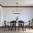 5 - Light Dimmable Kitchen Island Chandelier