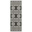 Tapis durable en polypropylène tissé à plat - élégance moderne pour les espaces de vie intérieurs et extérieurs