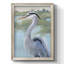 Blue Heron Portrait I - Blue Heron Portrait I - reproduction d'art sur toile-1963305587