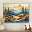 «Glendalis Majestic Natures Layers Of Mountains II», art mural montagnes-2139444148-2139444140-2139444145