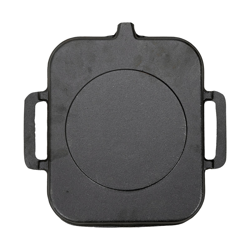 30cm Iron Grill & Griddle Pan