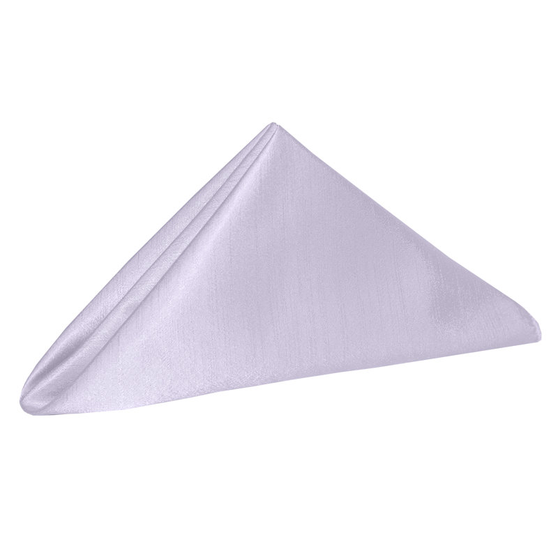 Yulia Silk Square Napkin, Lilac, 20" x 20"