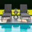 Chaise longue d'extérieur en aluminium Cheshire-966873892
