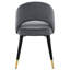 Ensemble de chaises à dossier arqué (ensemble de 2)-1977384329