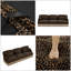 Canapé modulaire 100% chenille 100 po à imprimé léopard et bord pampille - Canapé modulaire moderne, assise profonde et ergonomique, brun et noir-564414483