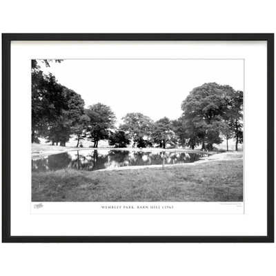 Wembley Park, Barn Hill C1965 by Francis Frith - Single Picture Frame Print