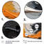 Décoration murale orange et noire Mystic Spirals II - Spirales abstraites-2024659907-2024659908