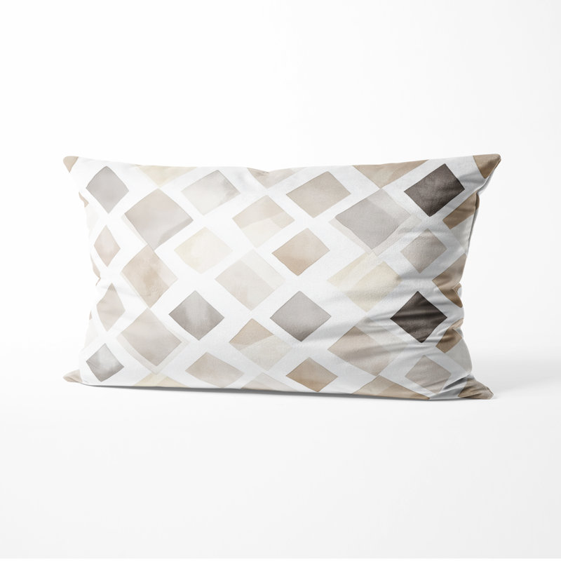 Coussin décoratif moderne Modern, H 12 po x l 20 po