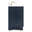 Ensemble de meuble-lavabo simple en bois massif 43 po Freitas bleu minuit avec plateau en quartz blanc pur 1,5 po, décalé vers la gauche, lavabo ovale-1391740029-1458691380-1457766742