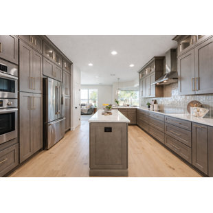 DL Cabinetry (Ready-To-Assemble) Shaker Style Reversible Wall End Shelf Cabinet W9" X H30" X D12"