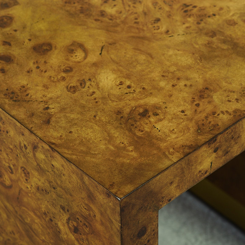 Table de bout Anaheim, Bois noueux rustique