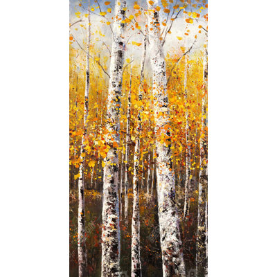 Birches by sunny day - 15.75"x31.50" Desk mat