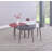 Weronika Contemporary Shaped-Top Glass Cocktail Table-1076796217