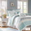 Ensemble de housse de couette en coton percale 9 pièces Cal King-131583547-131583552