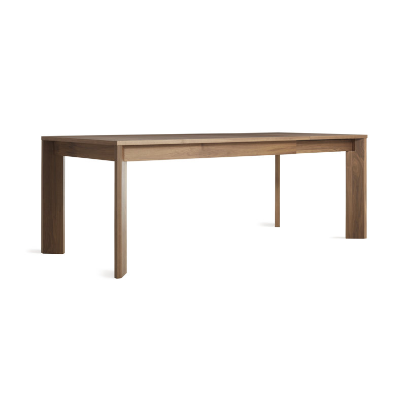 Moreover Solid Wood Dining Table, Walnut, 37" W x 84" L