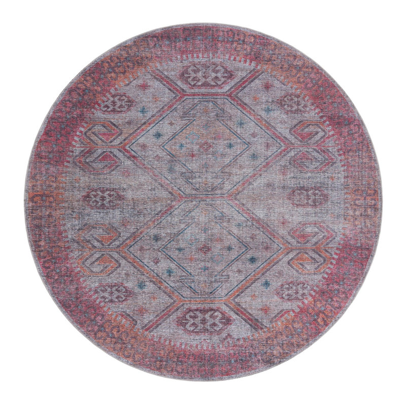 Sisu Striped Indoor Rug, Round 7'10"