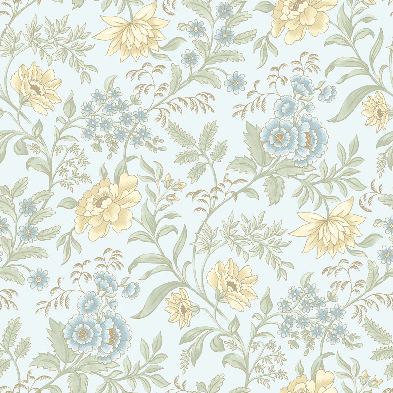 10.05m X 53cm Matte Metallic Wallpaper Roll, Blue