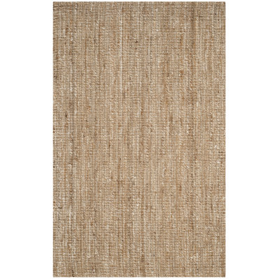 Alda Natural Ivory Hand-Woven Jute Rug