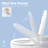 Smart Toilet Bidet Tankless, Foot Sensor, Elongated Dual Flush One-piece Toilet