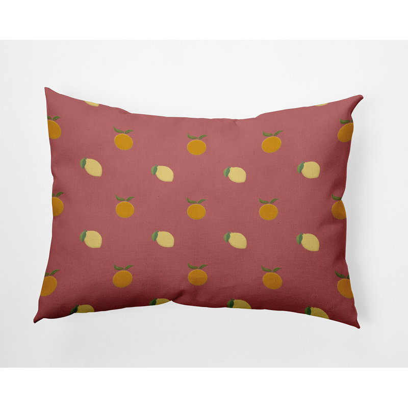  Housse et insert de coussin rectangulaire en polyester pour l'intérieur et l'extérieur par E by Design