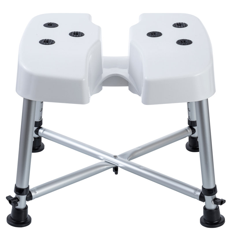 Professional Grade Adjustable Bathroom Shower Stool Chair