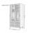 Simple Solid Wood Rattan Wardrobe