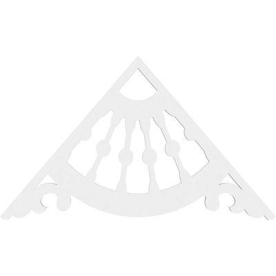 Wagon Wheel Architectural Grade PVC Gable
