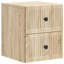 33cm W Manufactured Wood Bedside Table-1987882669