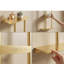 Wall Mounted Required Stainless Steel Shower Shelf