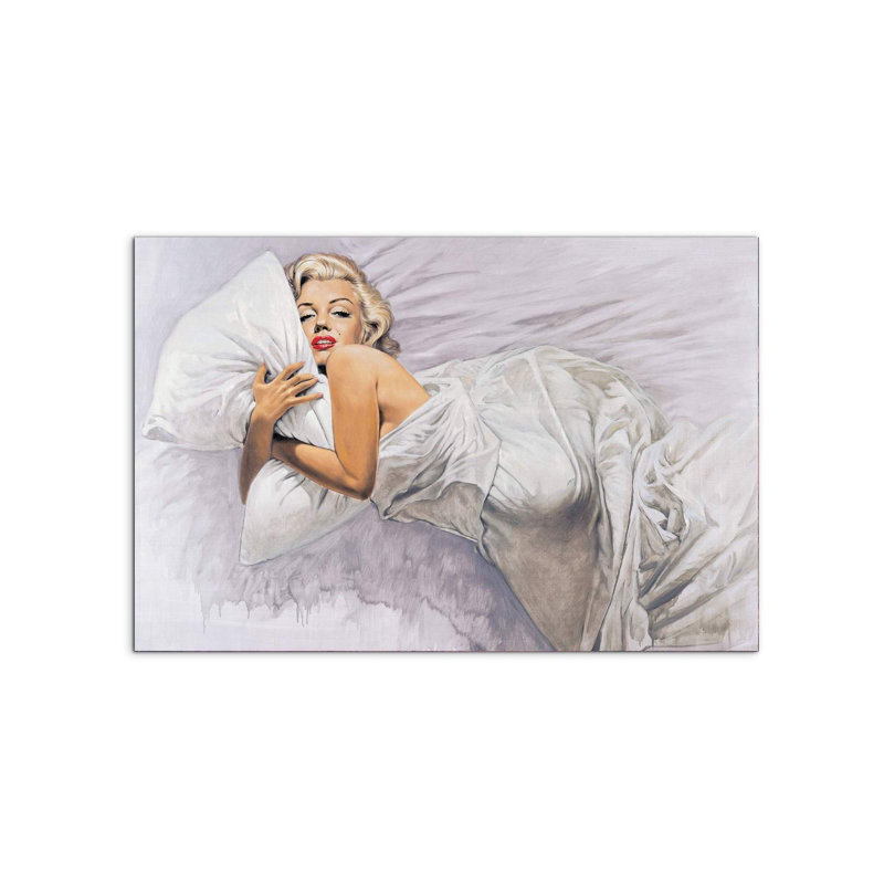 Homage to Marilyn II by Art Studio 53×80 cm MetalArt Materic Aluminum Satin Effect, Frameless Panel, Lightweight Ready to Hang