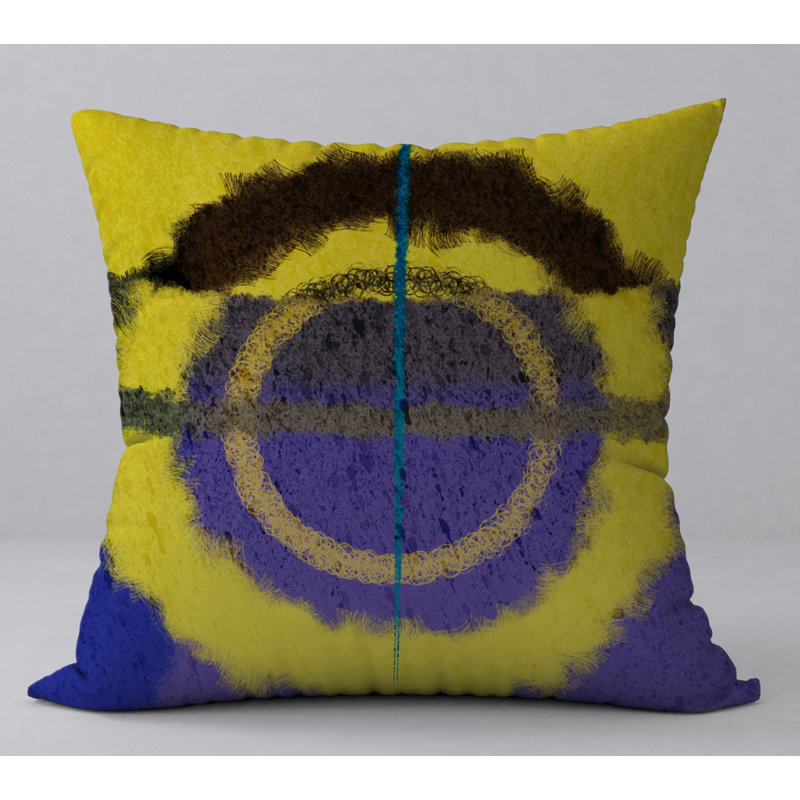  Bref, housse de coussin carré et insert, H 18 po x l 18 po
