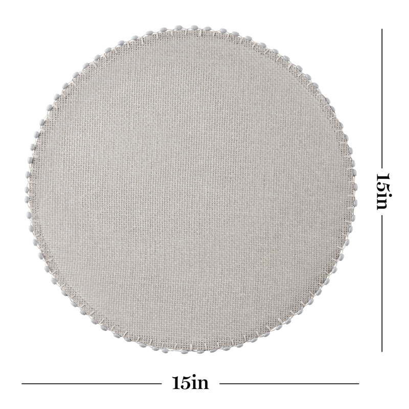 Napperon Martha Stewart, gris