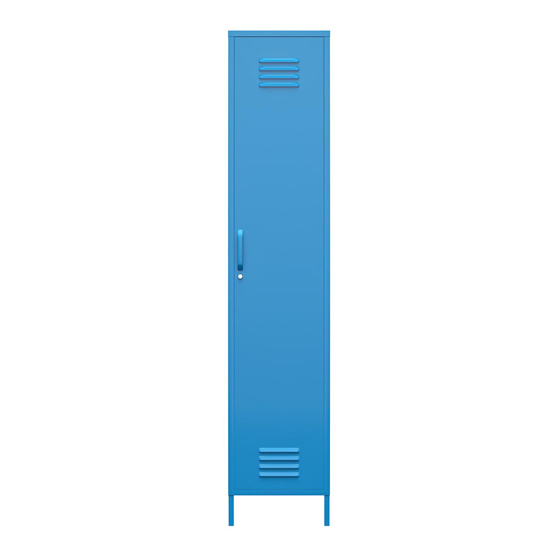 Lamprecht 1 -Door 4 -Shelf, Blue