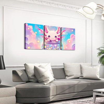3 Piece Wrapped Canvas Wall Art