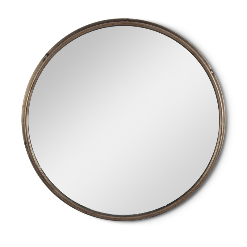 Iron Frame Mirrored Trays