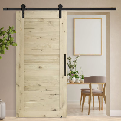 Pinache Solid Oak Barn Door