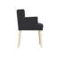 SHAY WINGED DINING CHAIR WITH ARMS-100950225