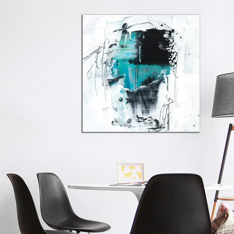 Kinetic Form IV 1 Piece Wrapped Canvas Wall Art, 93.98 cm H x 93.98 cm W