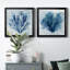 Alexio Coastal Coral I - 2 pièces, peinture sur toile encadrée-1690448756-1690448757