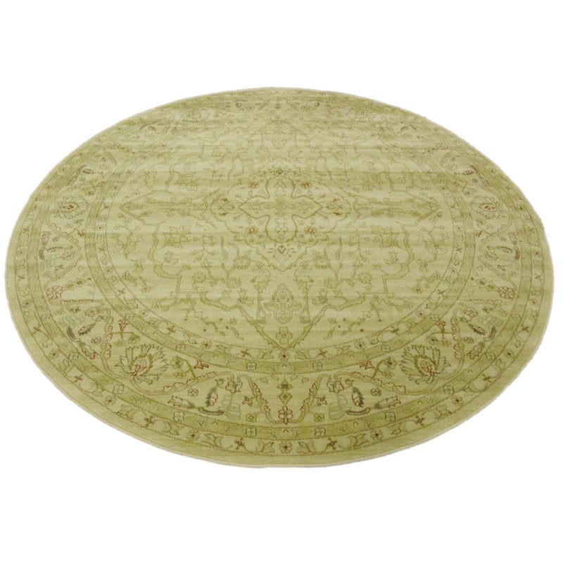 Moore Oriental Indoor Rug, Round 6'1"