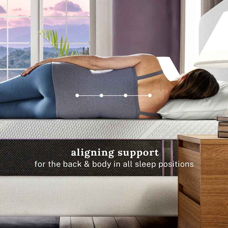 Sleep Innovations Shiloh 14 Inch Green Tea Memory Foam Mattress, California King Size, Bed in a Box, Medium Feel, 14