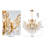 Beanca 8-Light Chandelier With Crystal Accents-1022720029