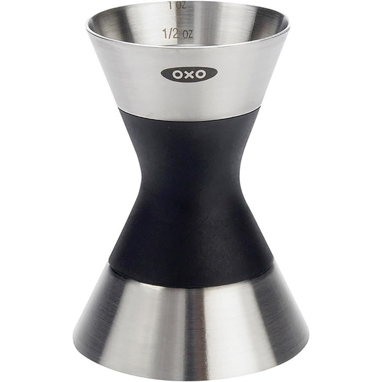  OXO Double Cocktail Jigger & Strainer Set: Home & Kitchen