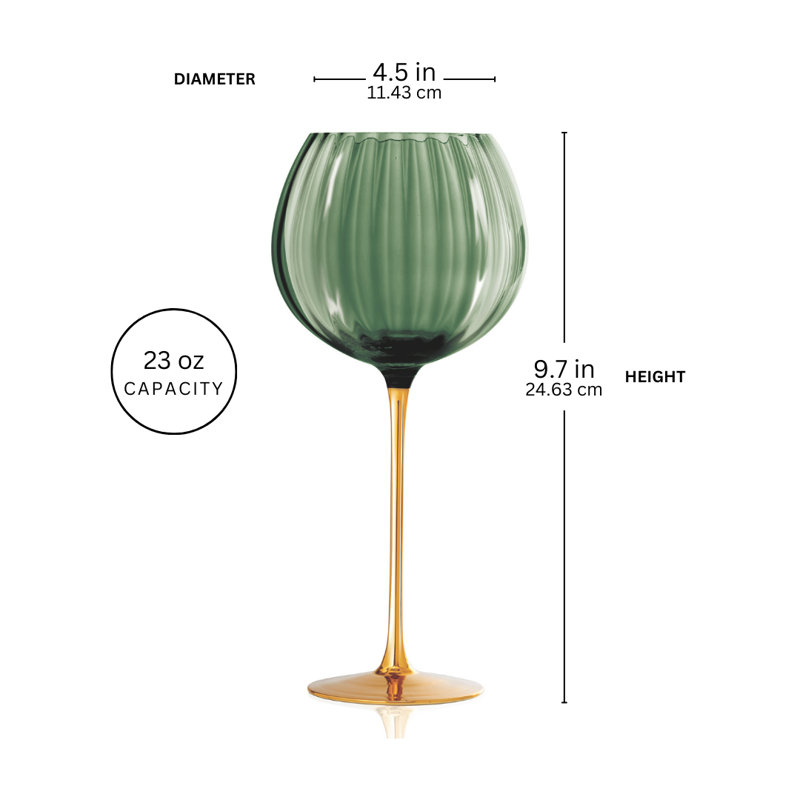 Posh Ballon, ensemble de 2, Vert/doré