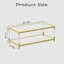 Table basse de style minimaliste moderne