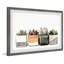 Square Succulent Pots - Single Picture Frame Painting-620497032