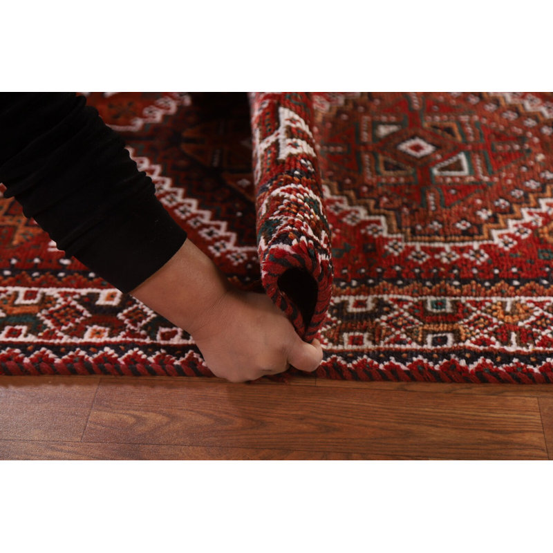 Tapis traditionnel rétro géométrique 5 x 9
