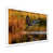 White Picture Framed