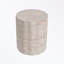 Table d'appoint ronde avec base robuste