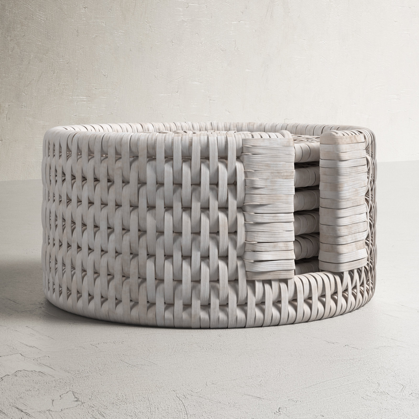Camden Coaster Set with Stand, White